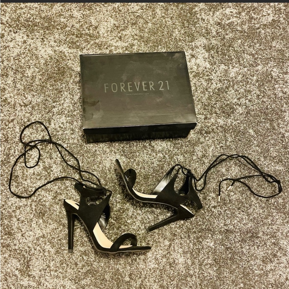 Forever 21 Wraparound Stiletto Heels